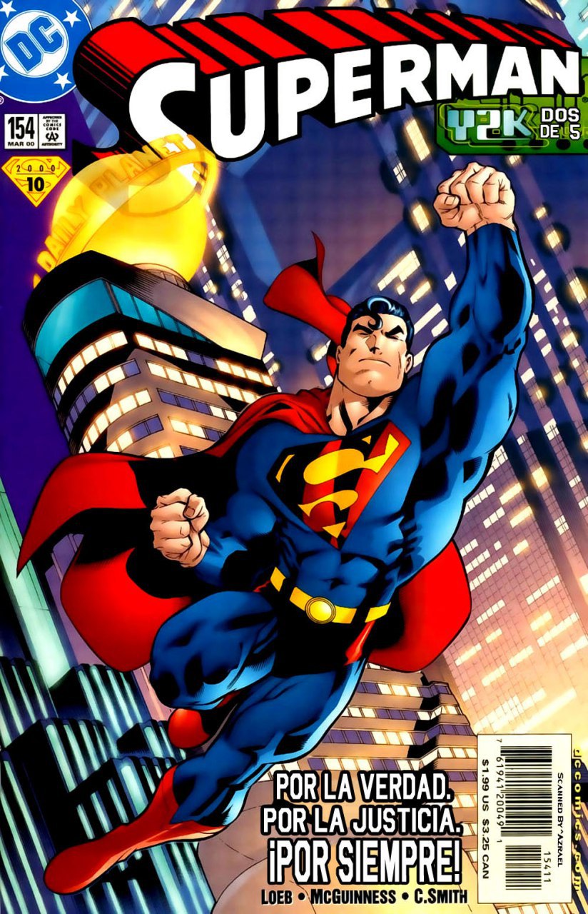Portada ampliada de SUPERMAN