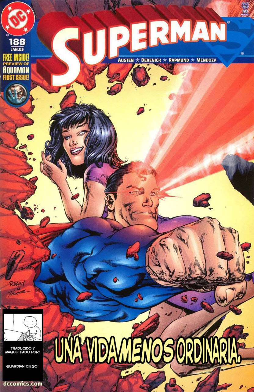 Portada ampliada de SUPERMAN