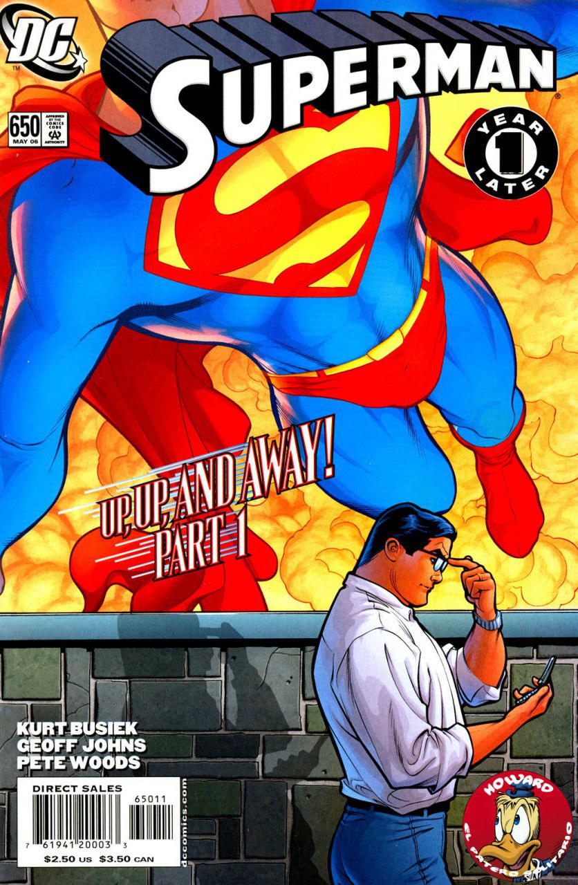 Portada ampliada de SUPERMAN