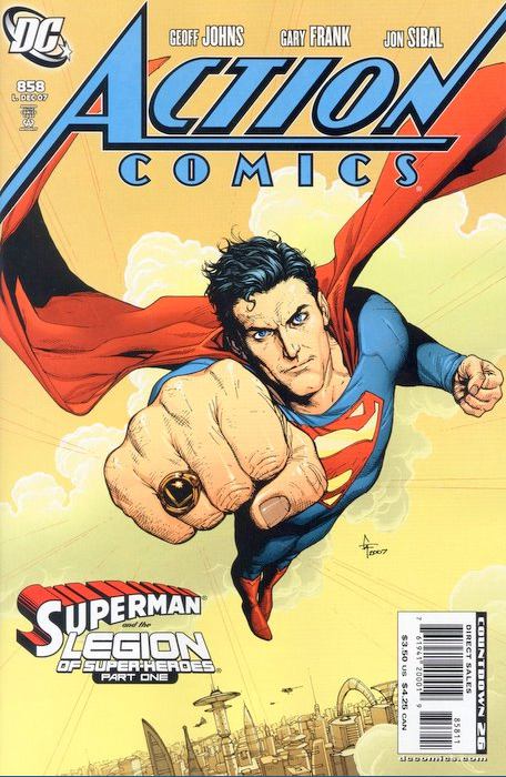 Portada ampliada de Action Comics