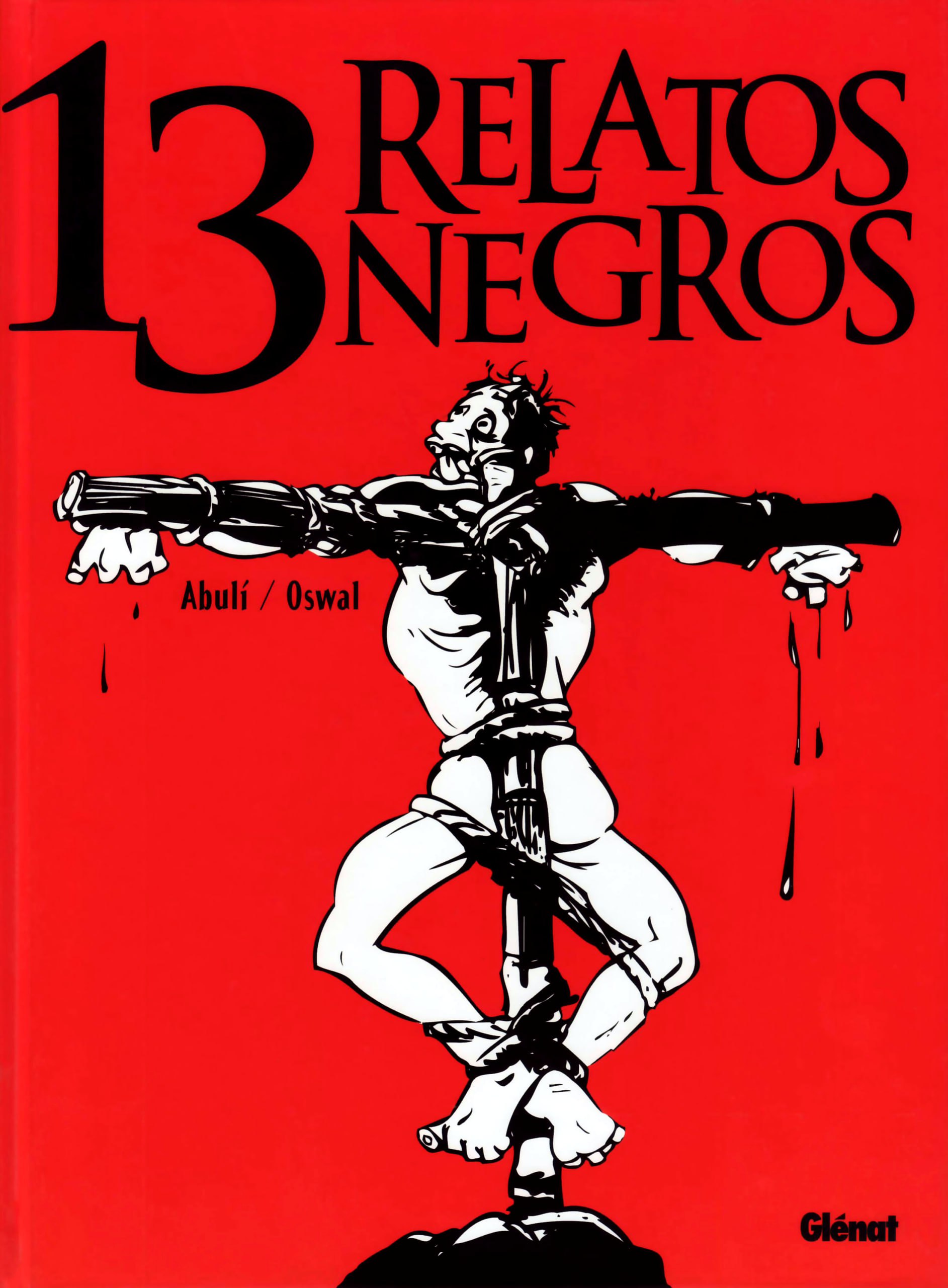 Portada ampliada de 13 Relatos Negros