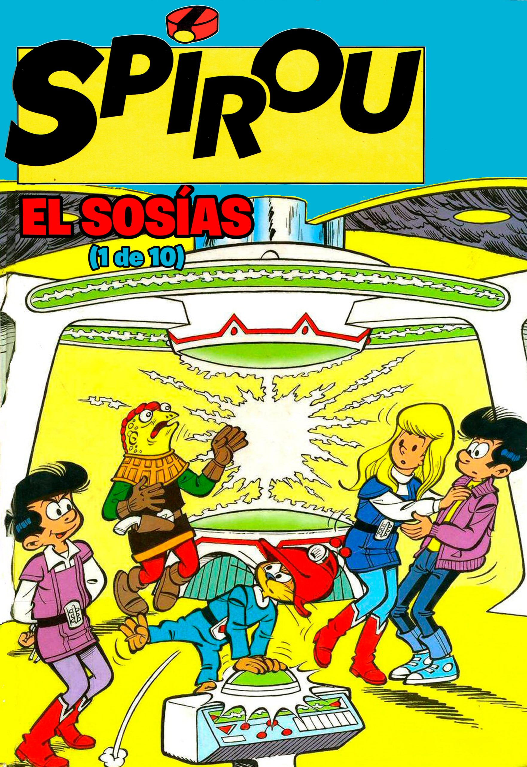 Portada ampliada de SPIROU EL SOSÍAS (1 de 10)