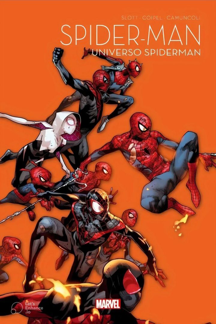 Portada ampliada de SPIDER-MAN UNIVERSO SPIDERMAN