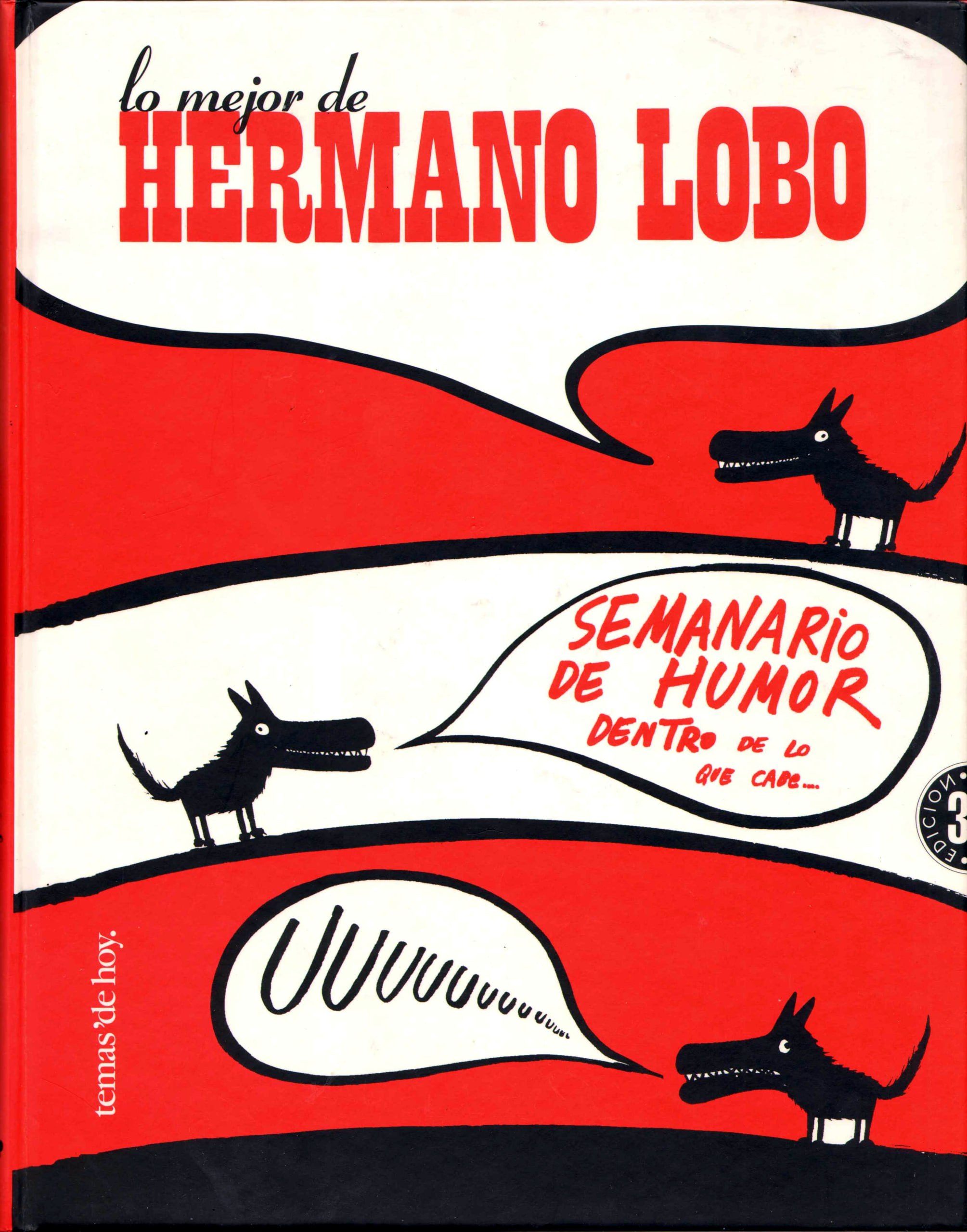 Portada ampliada de lo mejor de HERMANO LOBO