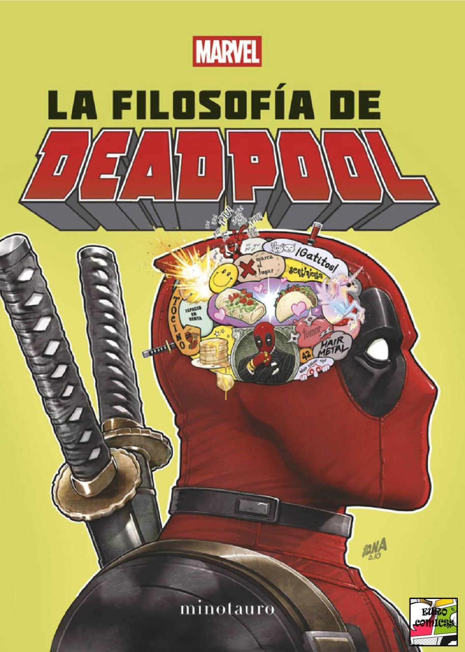 Portada ampliada de LA FILOSOFÍA DE DEADPOOL