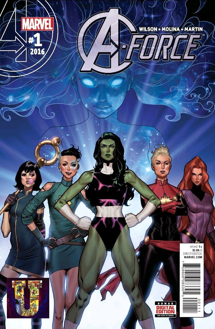 Portada ampliada de A-FORCE