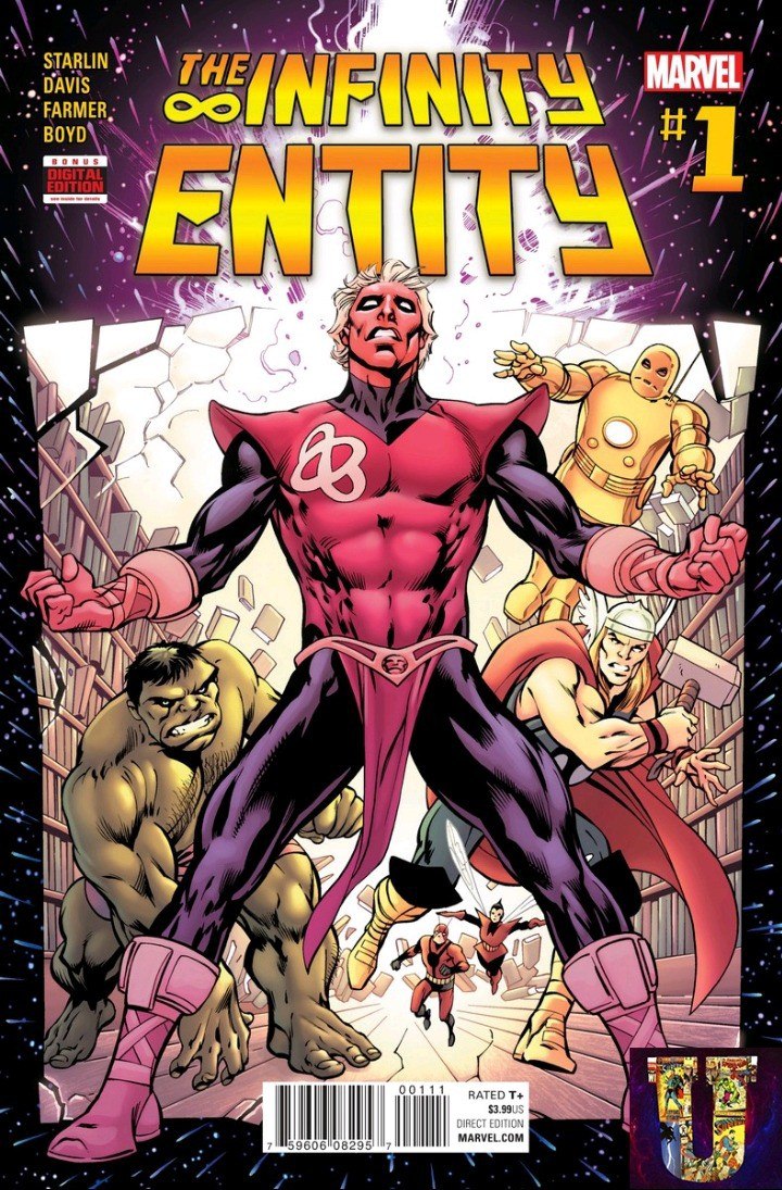 Portada ampliada de THE INFINITY ENTITY #