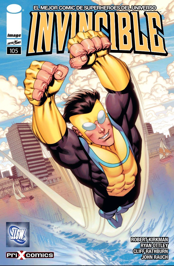Portada ampliada de INVINCIBLE