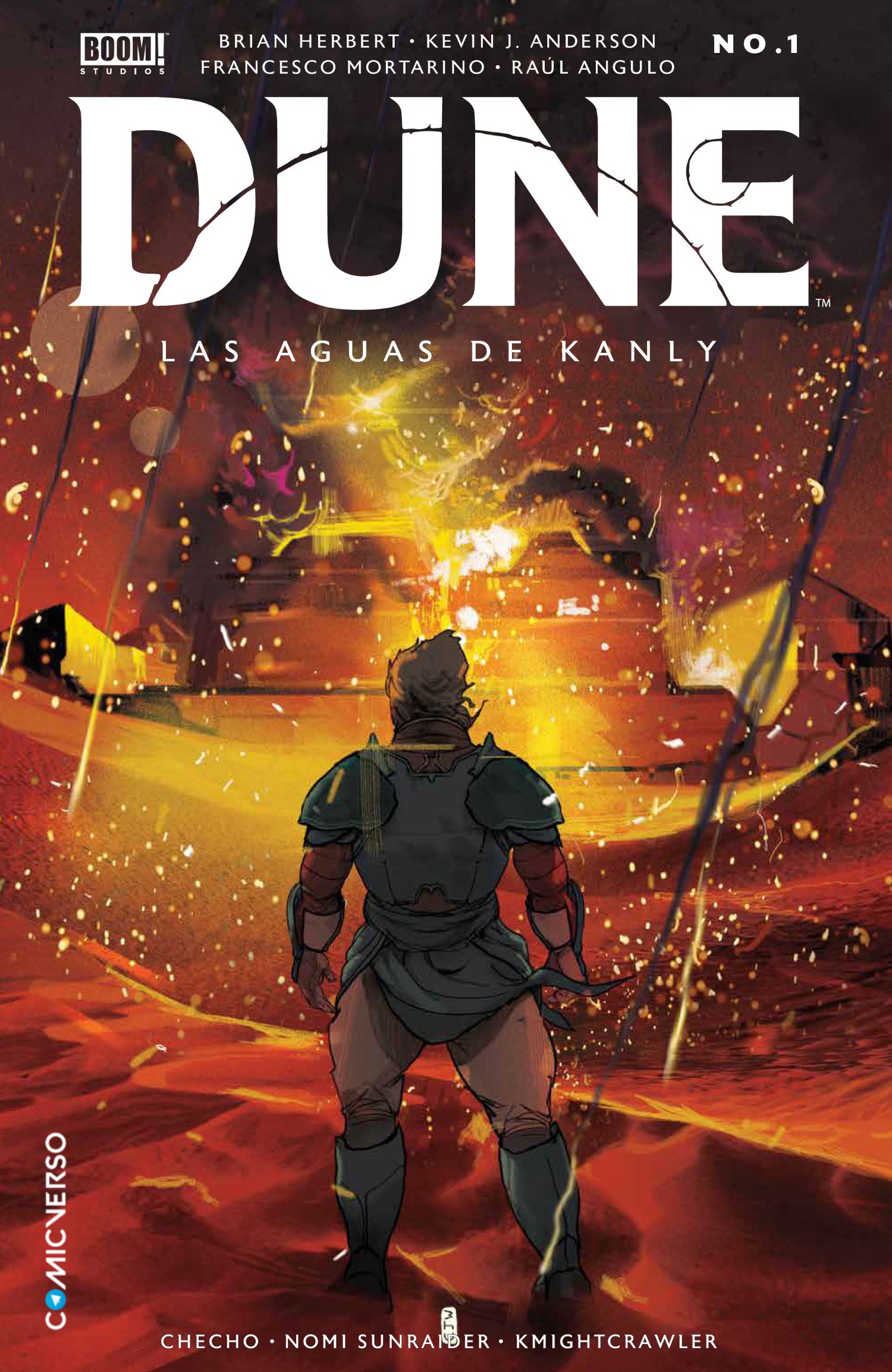 Portada ampliada de DUNE LAS AGUAS DE KANLY