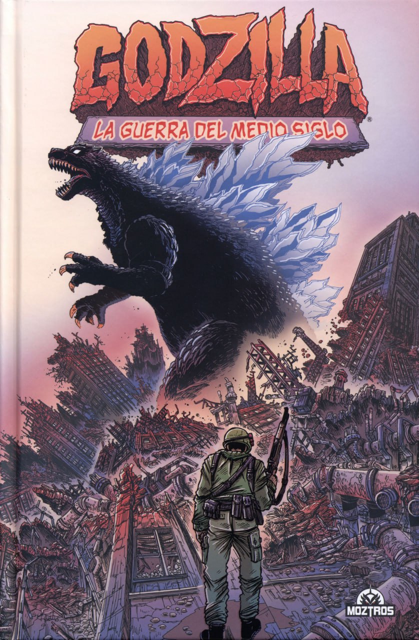 Portada ampliada de GODZILLA LA GUERRA DEL MEDIO SIGLO