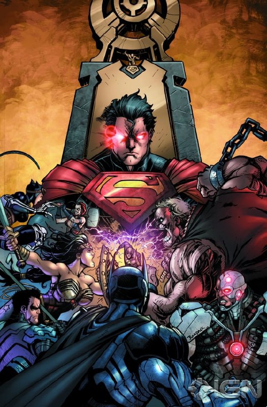 Portada ampliada de Injustice Año Uno #