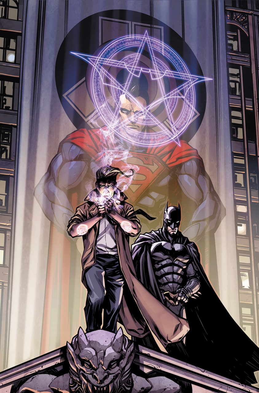 Portada ampliada de Injustice Año Tres #