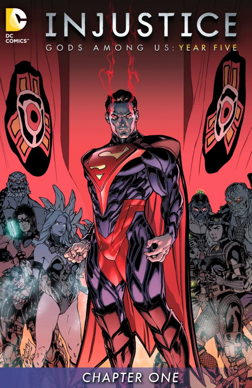 Portada ampliada de INJUSTICE GODS AMONG US: YEAR FIVE