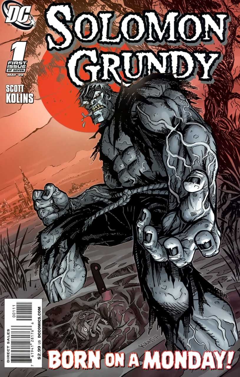 Portada ampliada de Solomon Grundy