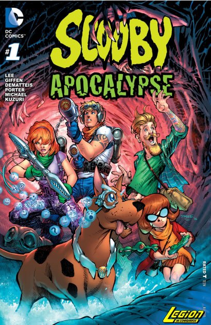 Portada ampliada de Scooby Apocalypse