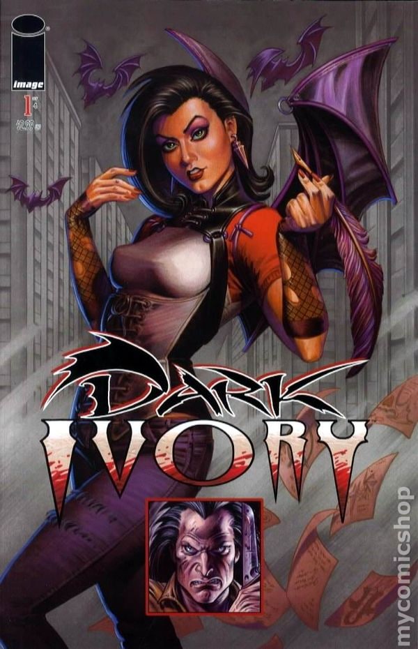 Portada ampliada de DARK IVORY
