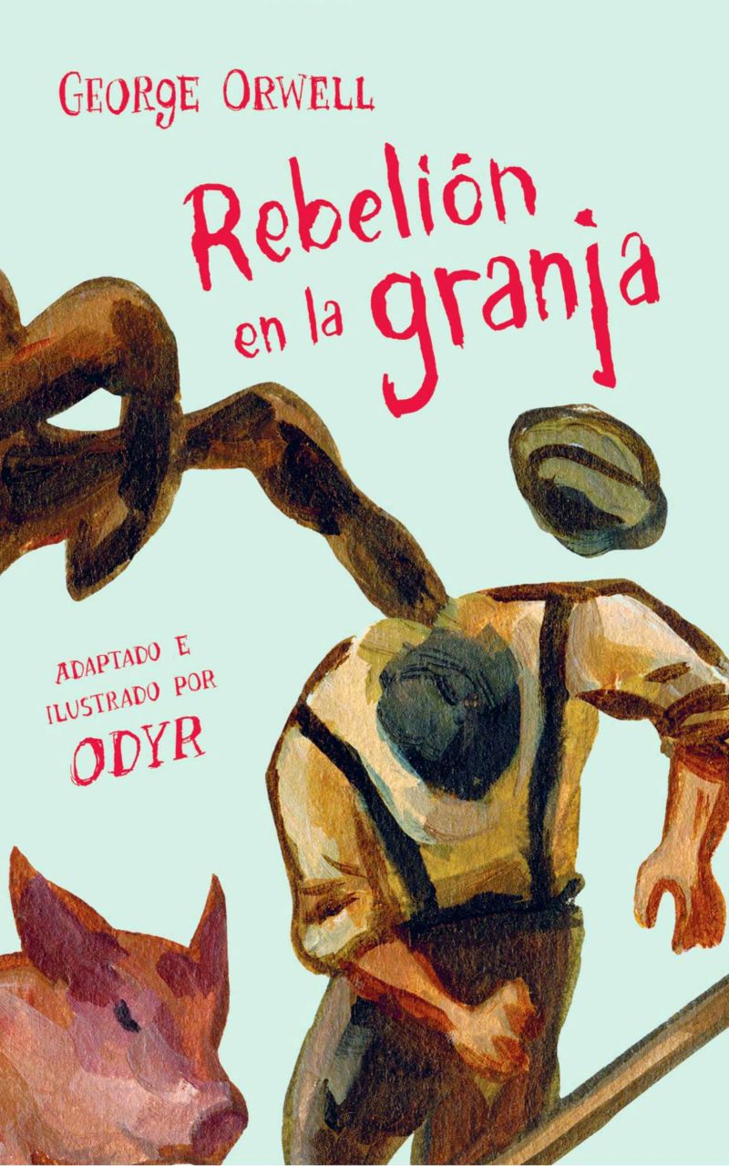 Portada ampliada de Rebelión en la granja
