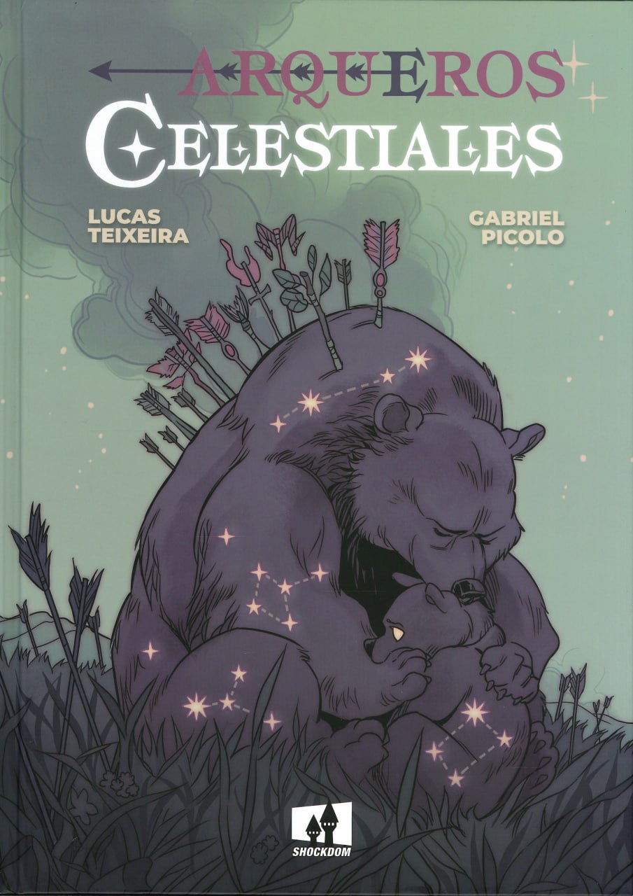 Portada ampliada de ARQUEROS CELESTIALES