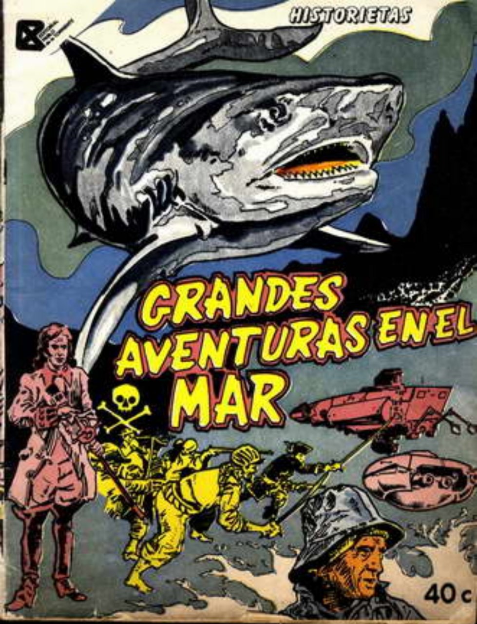Portada ampliada de GRANDES AVENTURAS EN EL MAR