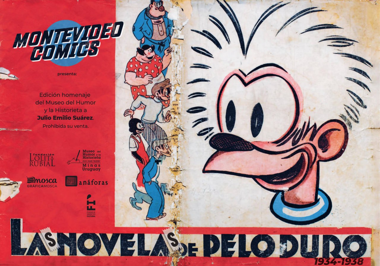Portada ampliada de La Novelas de Pelo Duro