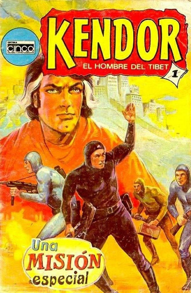 Portada ampliada de KENDOR EL HOMBRE DEL TIBET