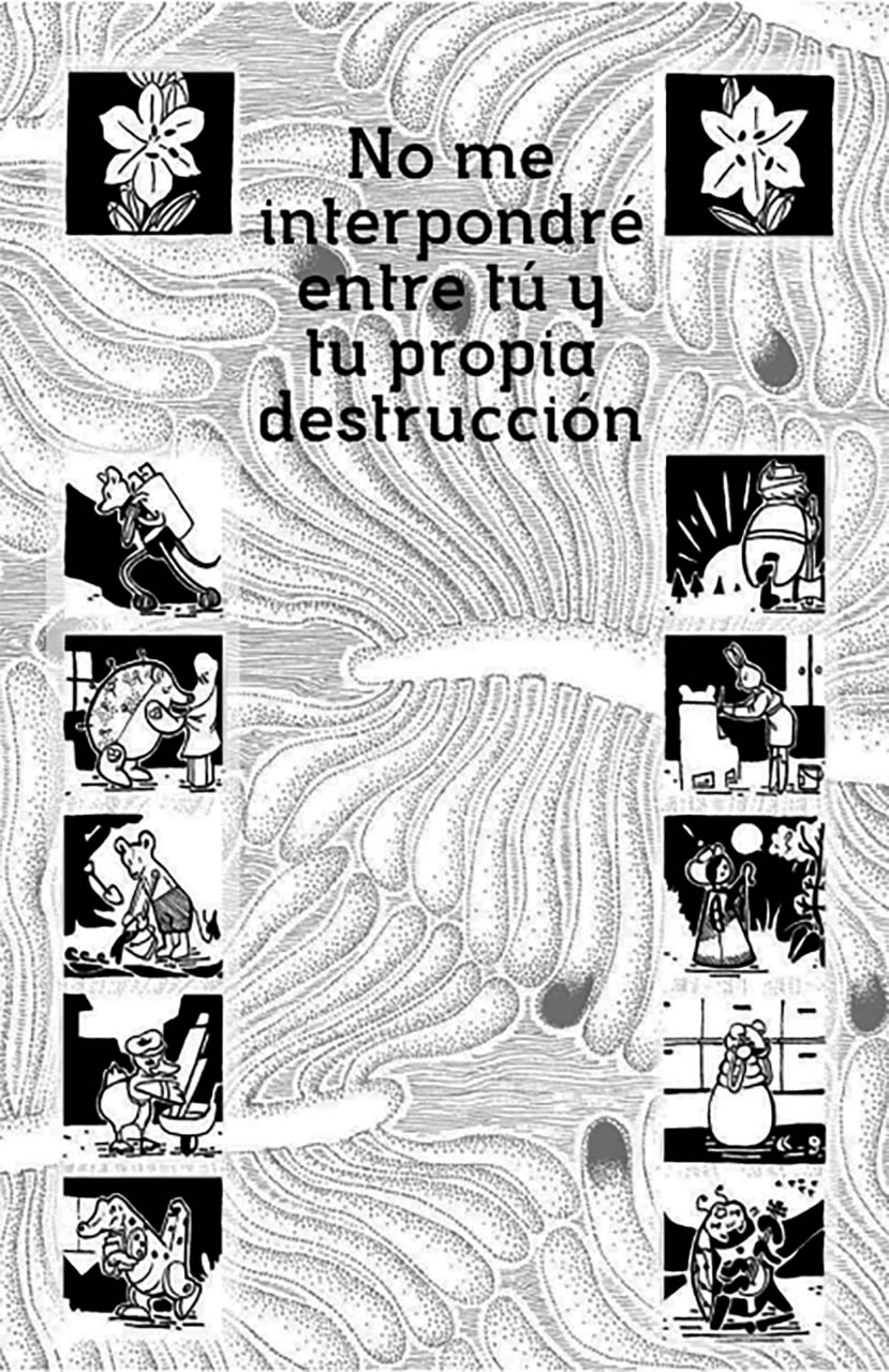 Portada ampliada de No me interpondré entre tú y tu propia destrucción