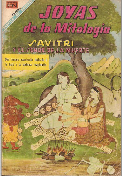 Portada ampliada de JOYAS de la Mitología SAVITRI Y EL SEÑOR DE LA MUERTE
