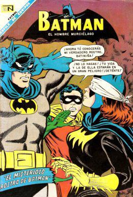 Portada ampliada de BATMAN EL HOMBRE MURCIÉLAGO