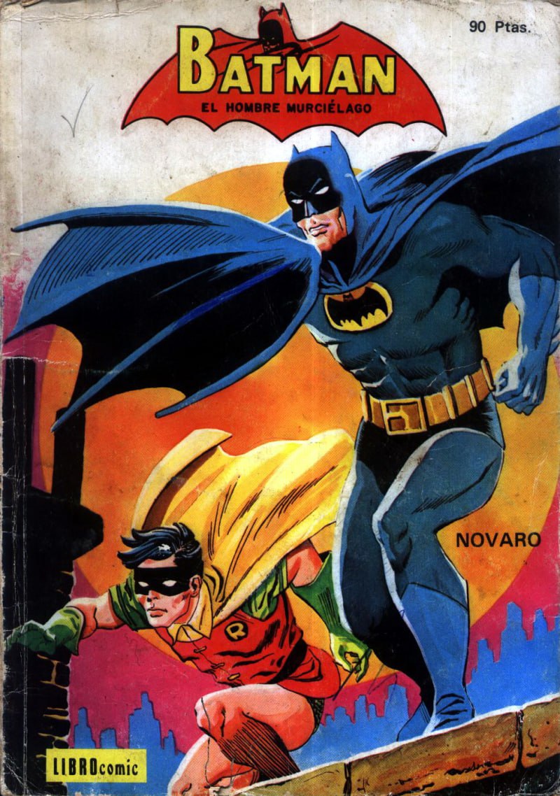 Portada ampliada de BATMAN EL HOMBRE MURCIéLAGO