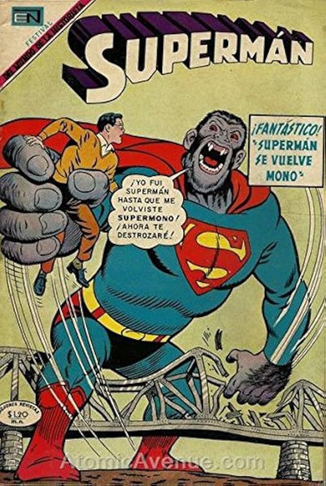 Portada ampliada de SUPERMÁN