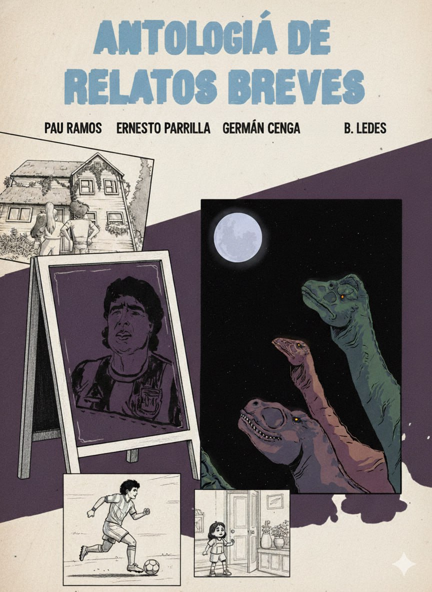 Portada ampliada de ANTOLOGIÁ DE RELATOS BREVES