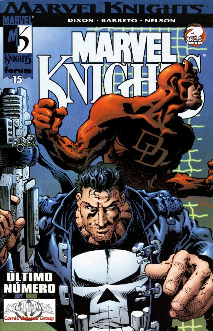 Portada ampliada de MARVEL KNIGHTS