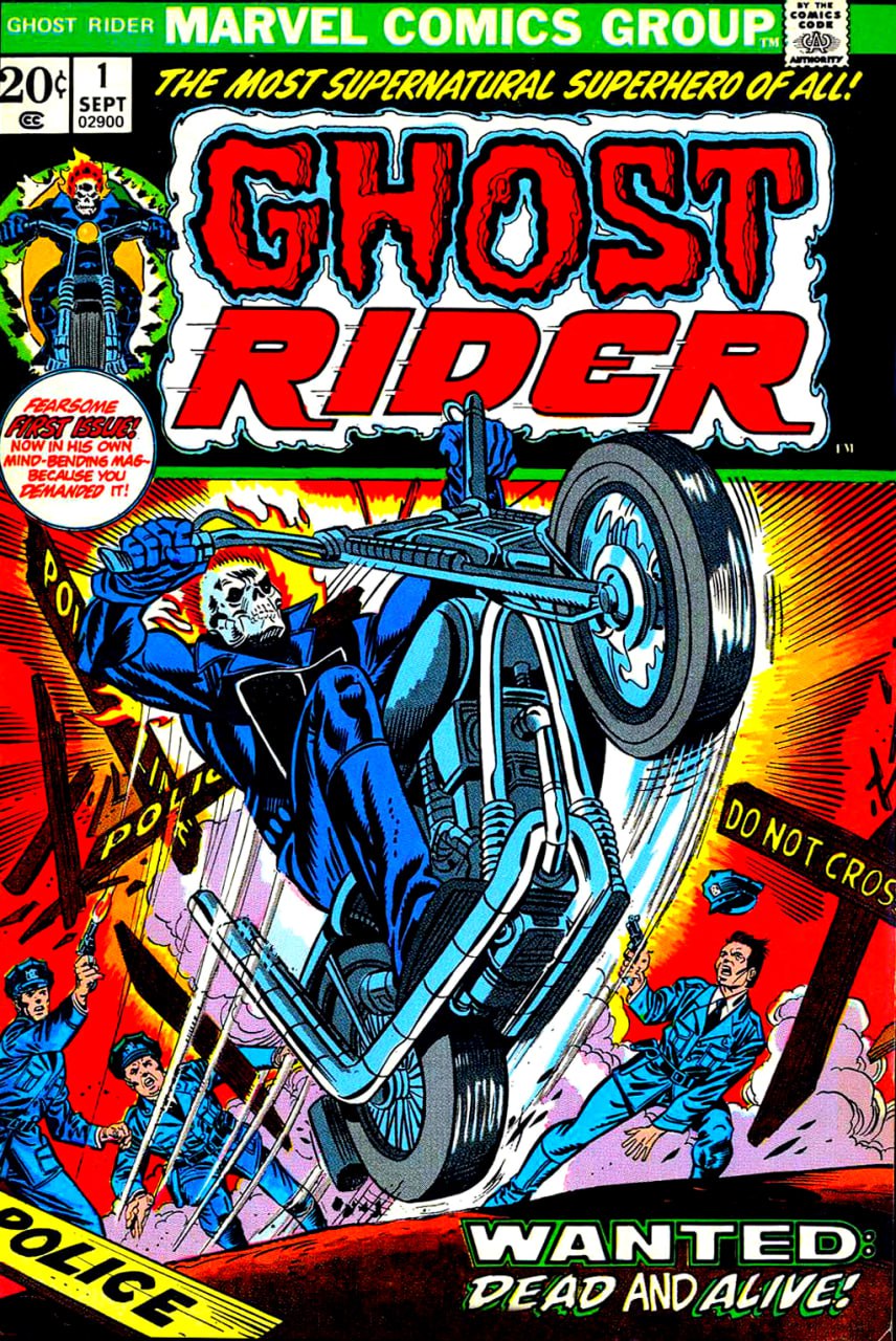 Portada ampliada de GHOST RIDER