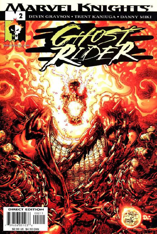 Portada ampliada de Ghost Rider