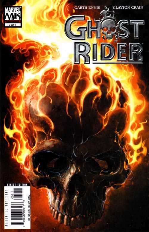 Portada ampliada de Ghost Rider