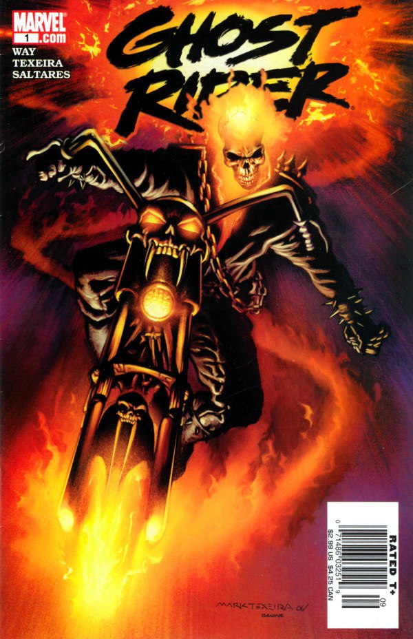 Portada ampliada de Ghost Rider