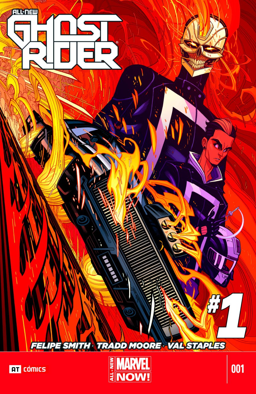 Portada ampliada de GHOST RIDER
