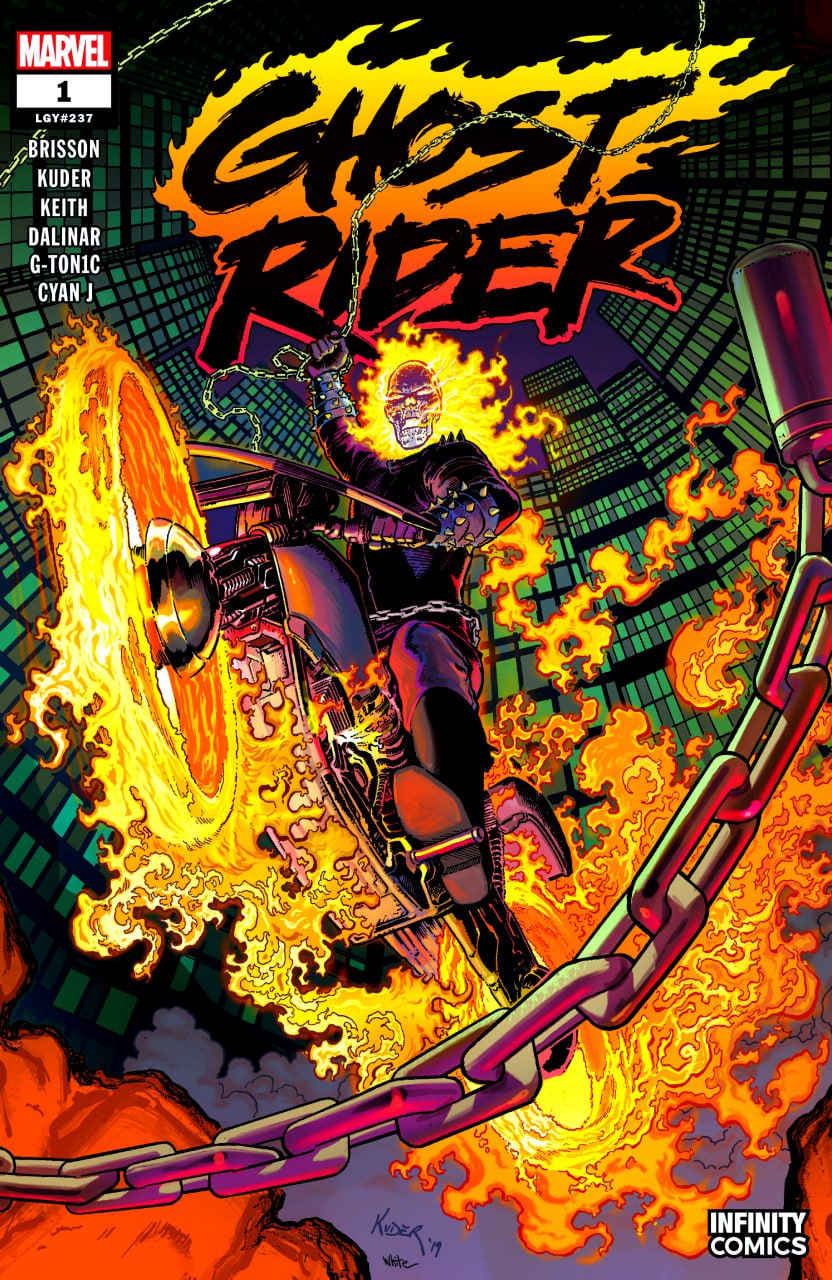 Portada ampliada de Ghost Rider