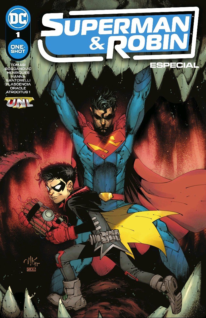 Portada ampliada de SUPERMAN & ROBIN