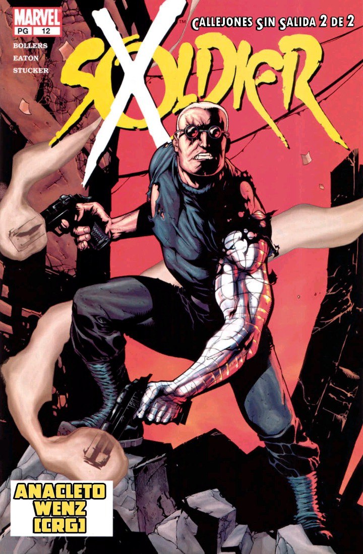 Portada ampliada de Soldier X
