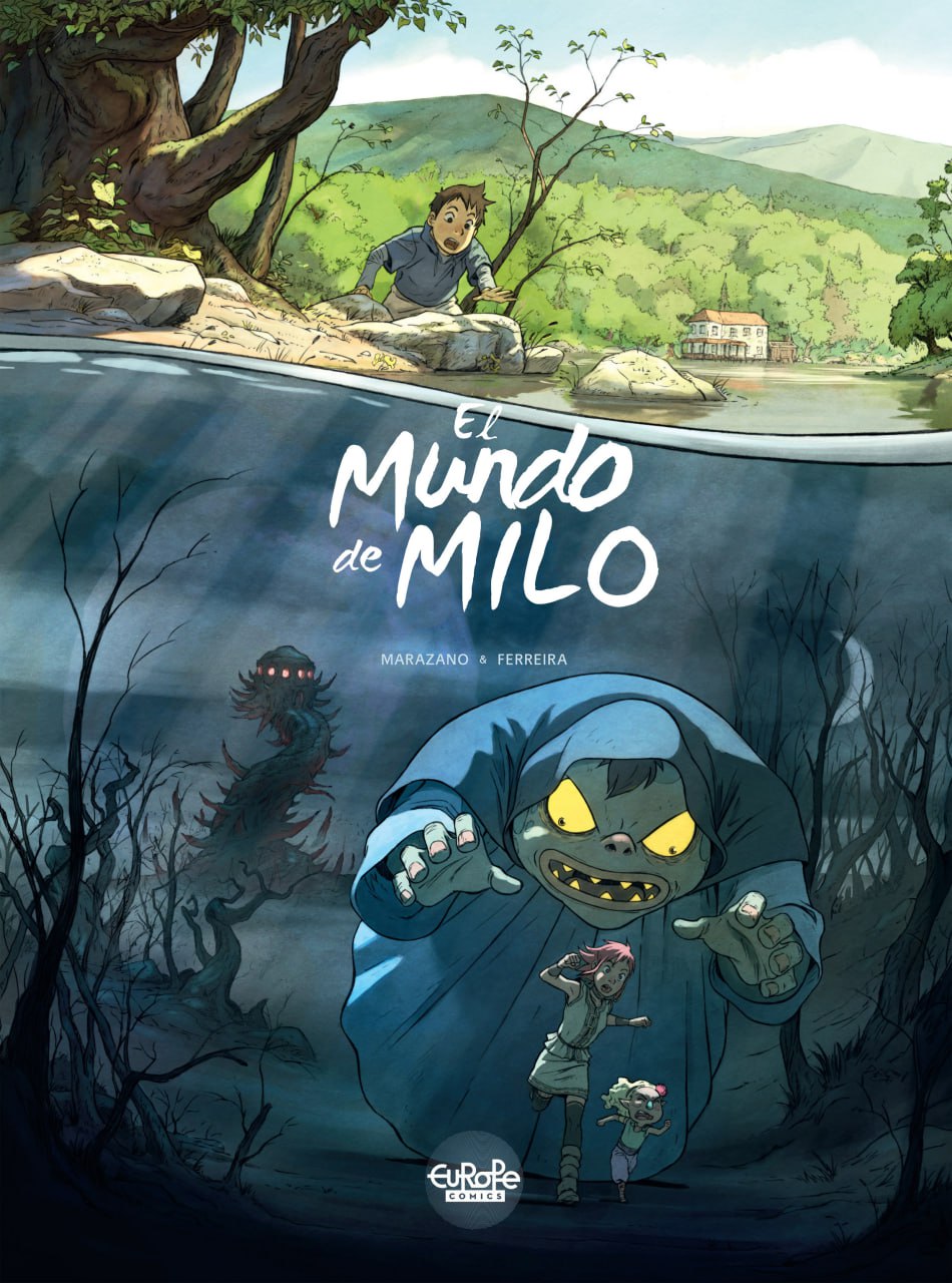 Portada ampliada de El Mundo de Milo