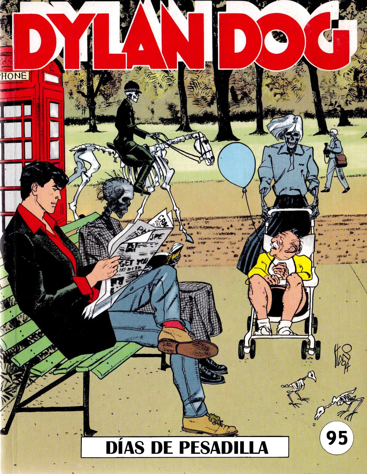 Portada ampliada de DYLAN DOG