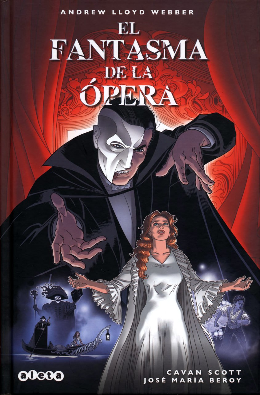 Portada ampliada de EL FANTASMA DE LA ÓPERA