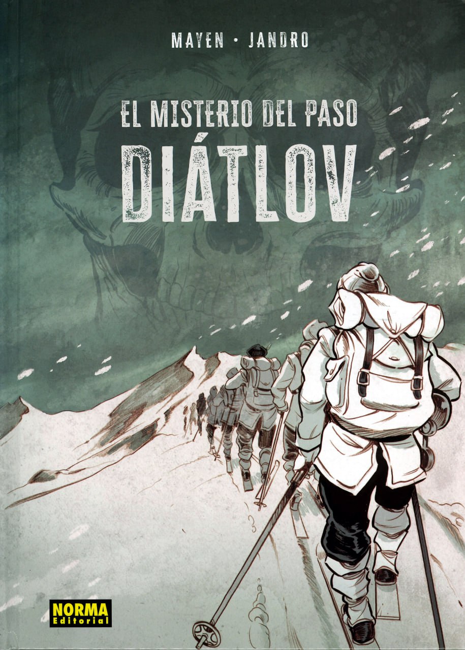 Portada ampliada de EL MISTERIO DEL PASO DIÁTLOV