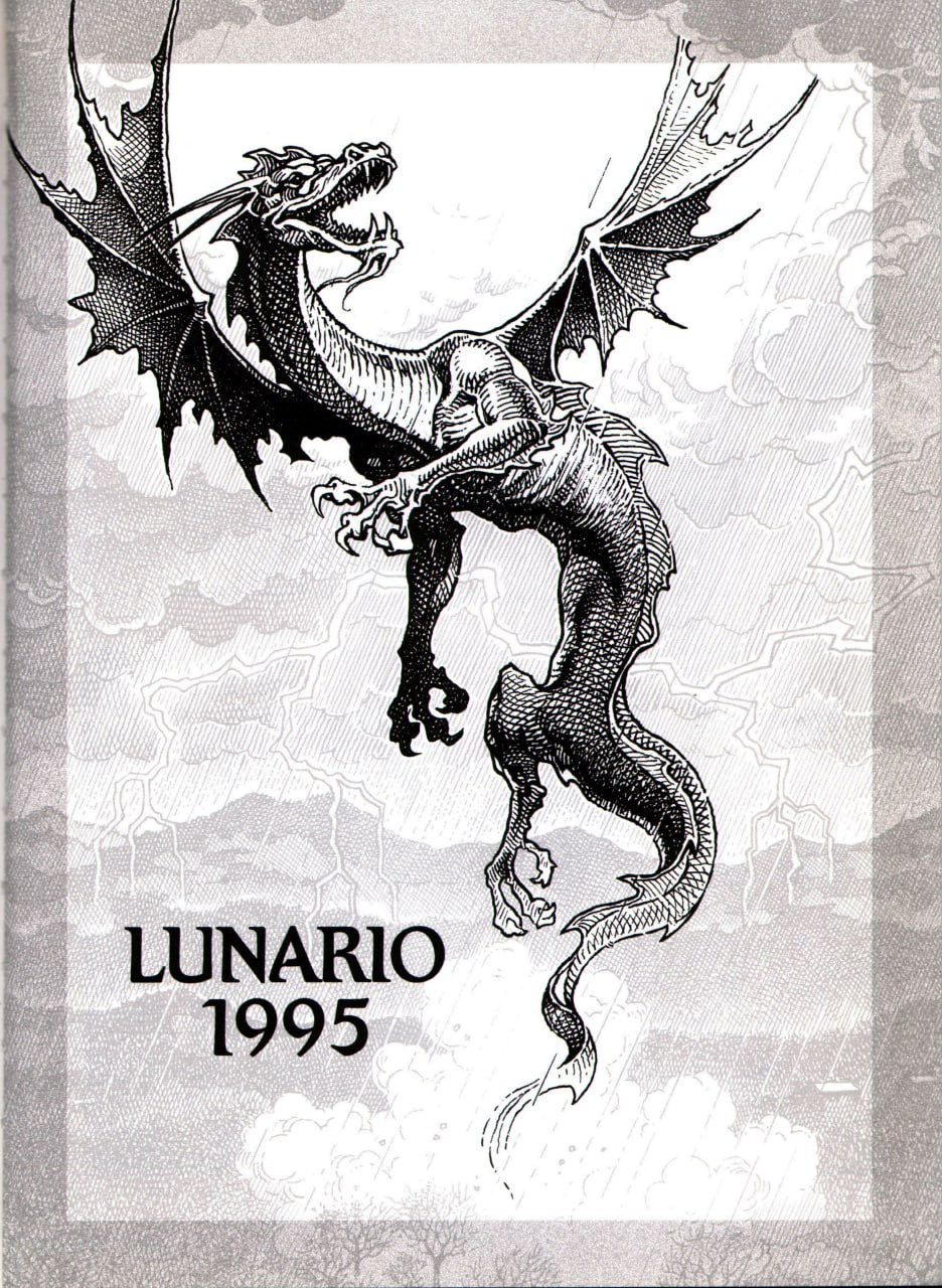 Portada ampliada de LUNARIO 1995