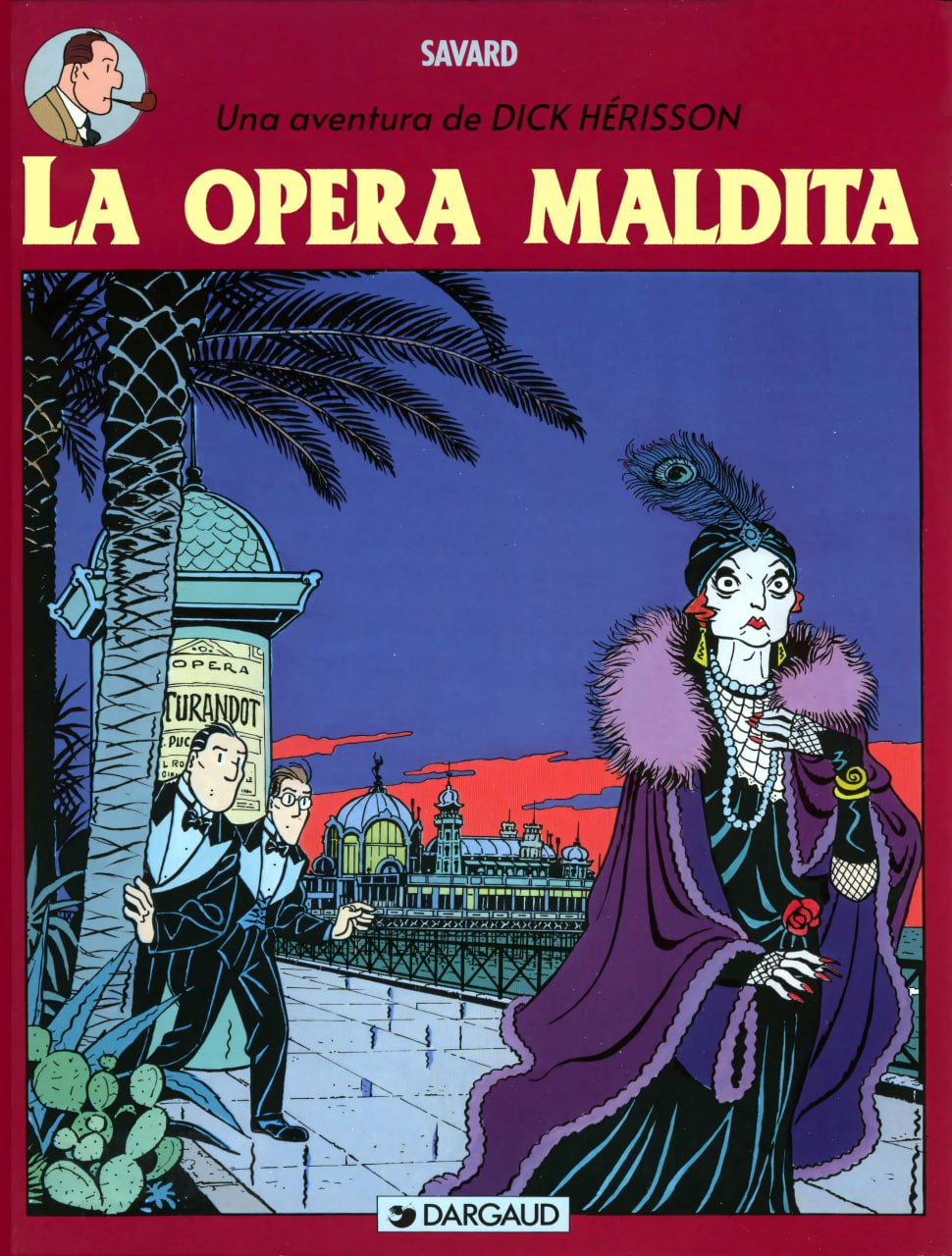Portada ampliada de La Opera Maldita