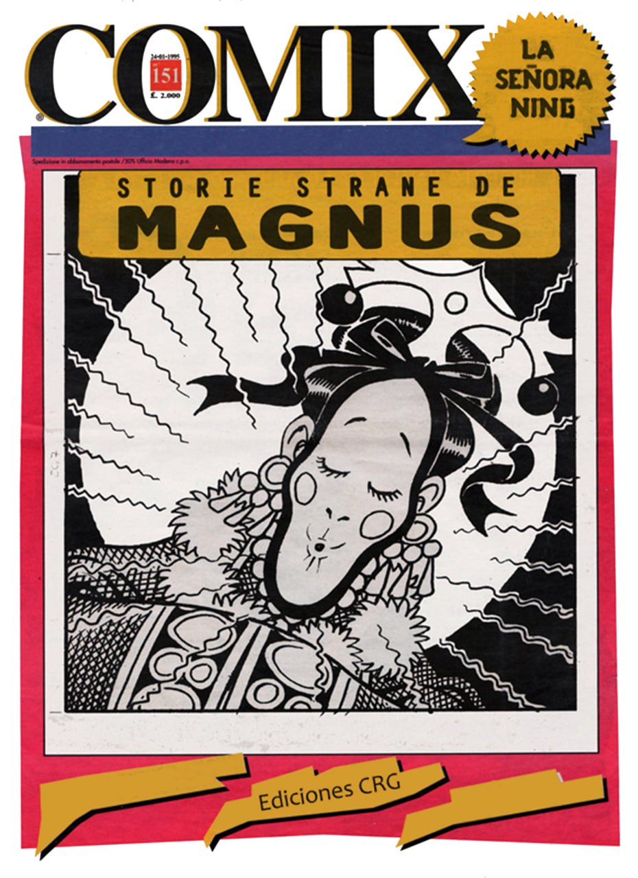 Portada ampliada de STORIE STRANE DE MAGNUS