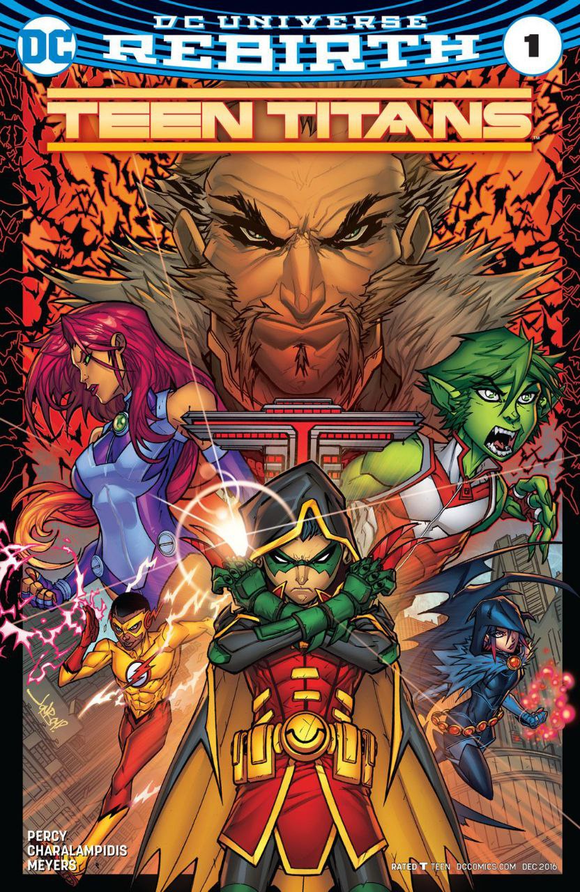 Portada ampliada de TEEN TITANS