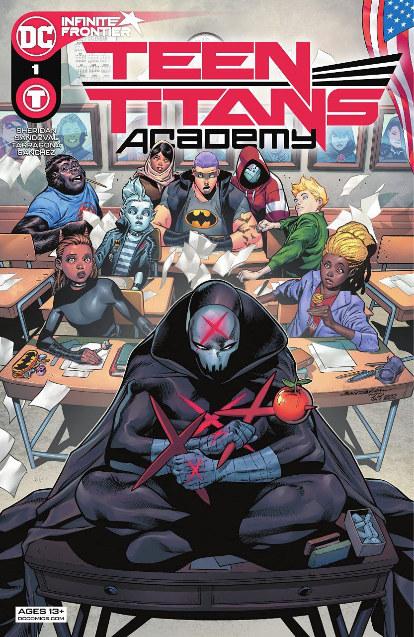 Portada ampliada de TEEN TITANS ACADEMY