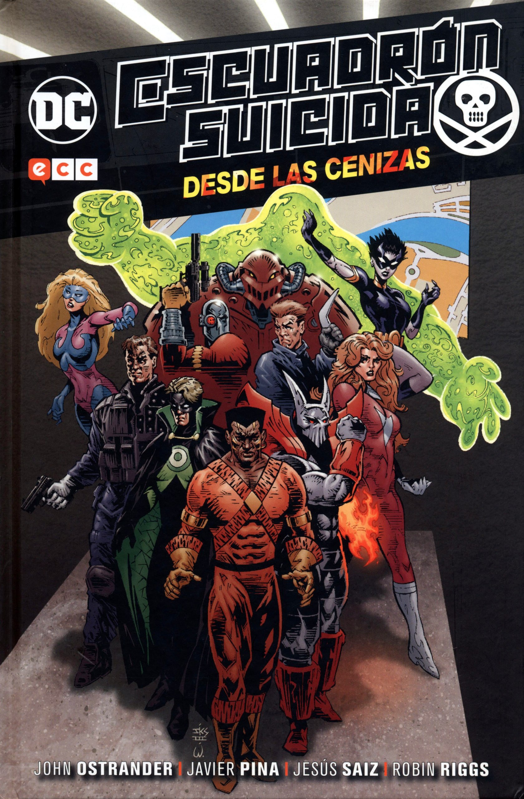 Portada ampliada de ESCUADRÓN SUICIDA DESDE LAS CENIZAS